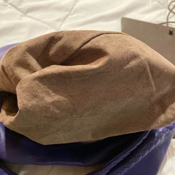 Bottega Veneta Purple Leather Bag - Picture 8 of 11